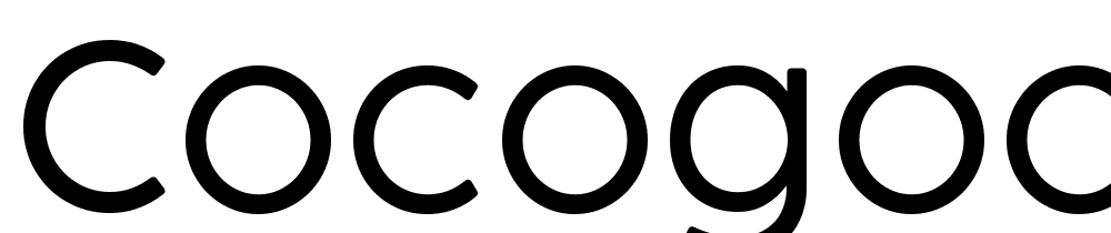 CocogooseProTrial-Light font family download free