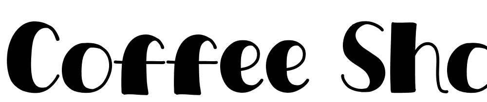 Coffee-Show font family download free