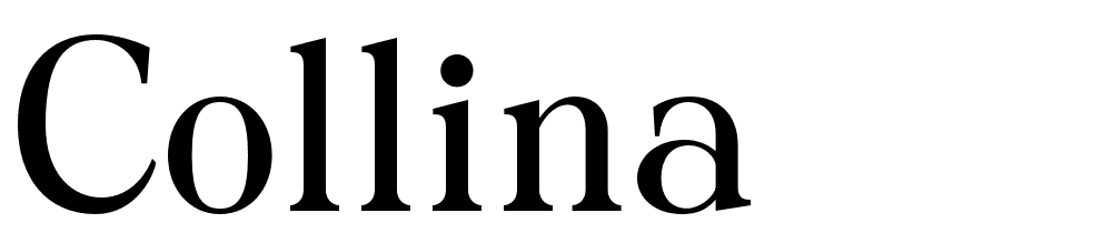 collina font family download free