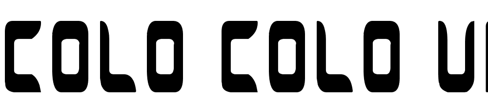 Colo Colo Umbro 2006 (MEJIAS) font family download free