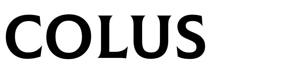 Colus font family download free