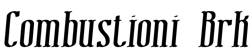 CombustionI BRK font family download free