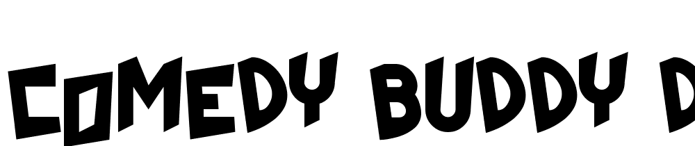 Comedy-Buddy-Demo font family download free