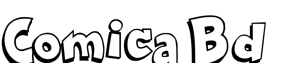 Comica-BD font family download free