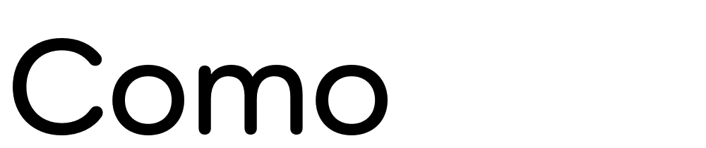 Como font family download free