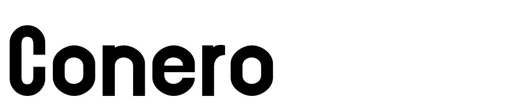 Conero font family download free