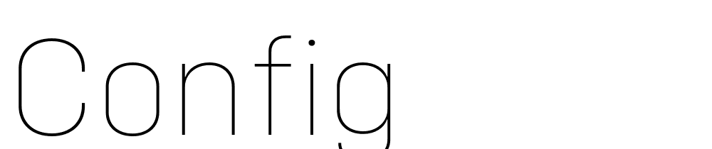 Config font family download free