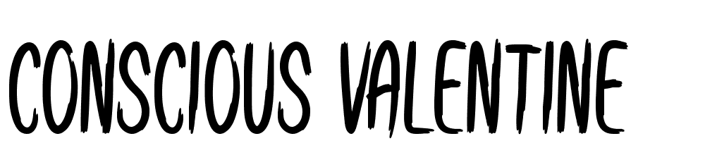 Conscious-Valentine font family download free