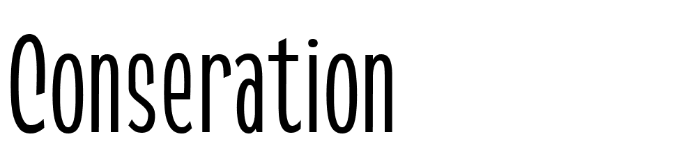 conseration font family download free