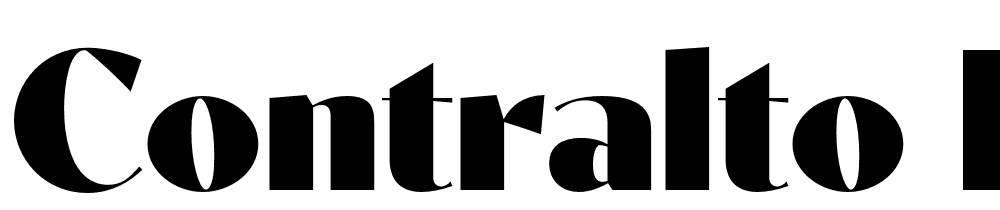 Contralto-Big-Black font family download free