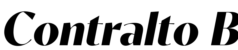 Contralto-Big-Bold-Italic font family download free