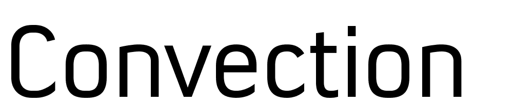 Convection font family download free