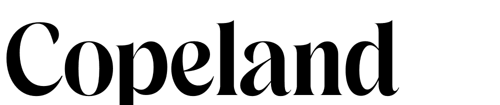 Copeland font family download free