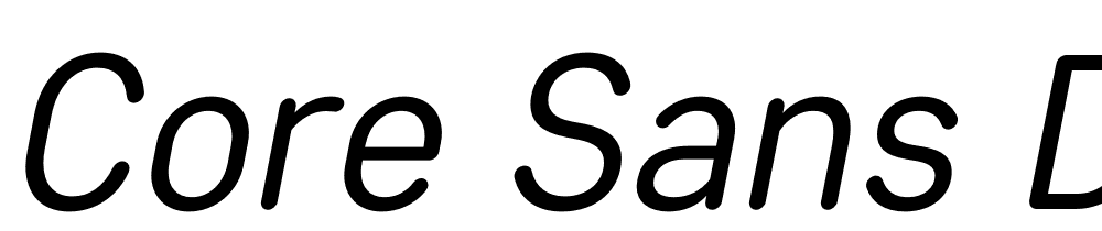 Core Sans Ds font family download free