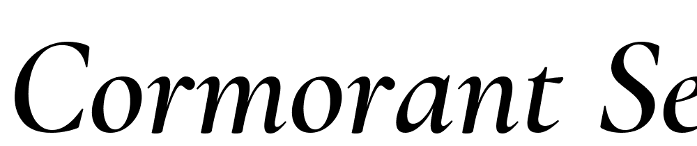 Cormorant-SemiBold-Italic font family download free