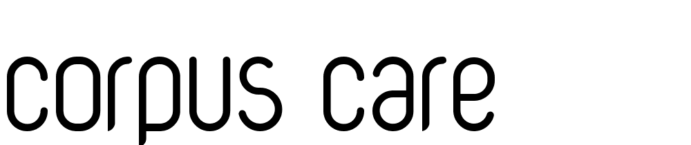 Corpus Care font family download free