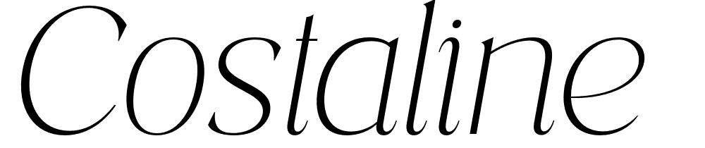 Costaline font family download free