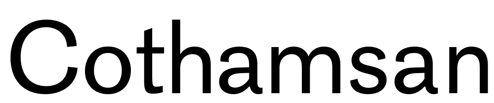 CothamSans font family download free