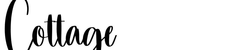 cottage font family download free