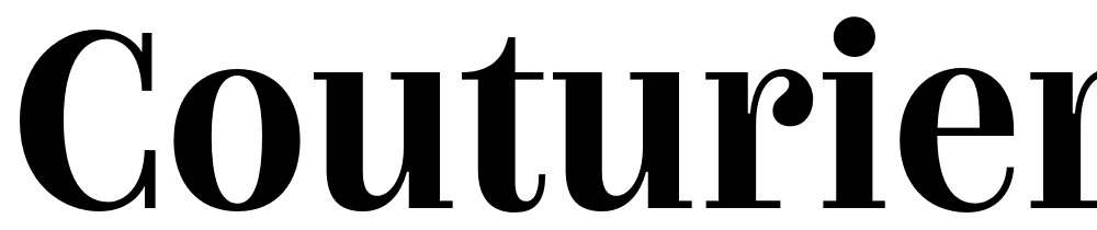 Couturier font family download free