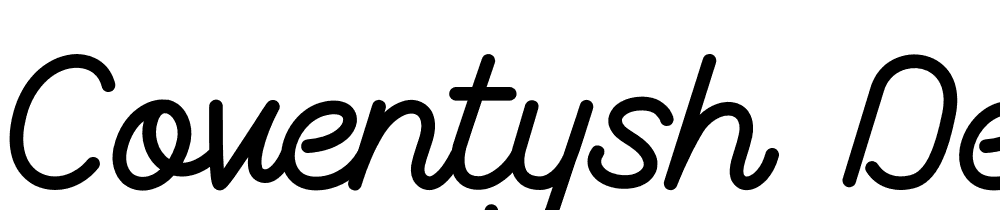 coventysh-demo font family download free