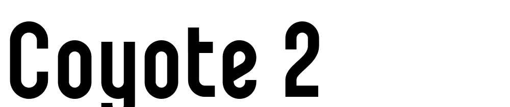 coyote_2 font family download free