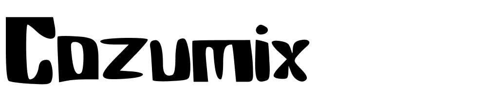 Cozumix font family download free