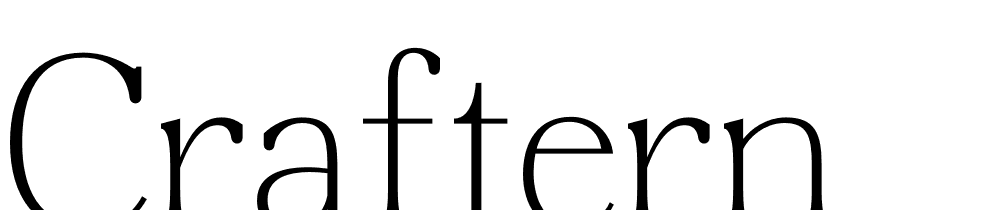 Craftern font family download free