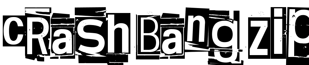 Crash-Bang-Zipdap font family download free
