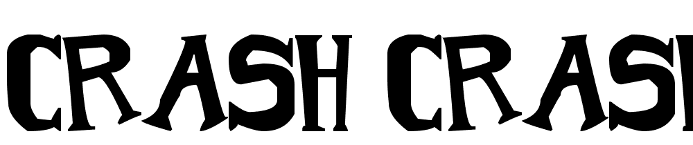 crash_crash font family download free