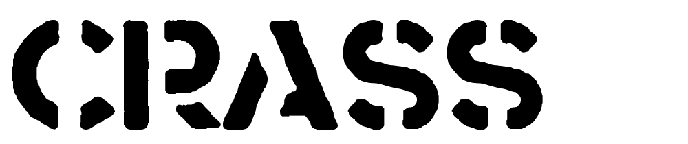 Crass font family download free