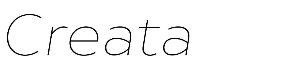 Creata font family download free