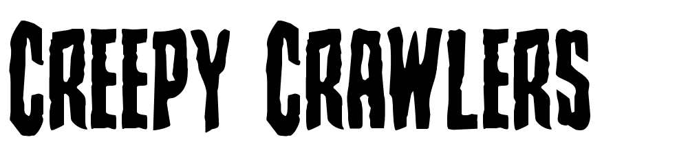 creepy_crawlers font family download free