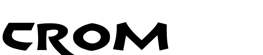 crom font family download free