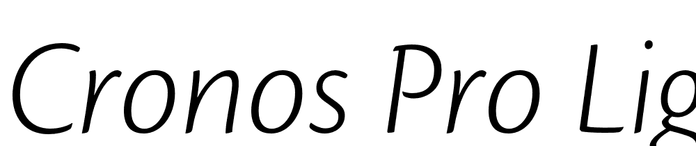 تحميل خط تنزيل Cronos Pro