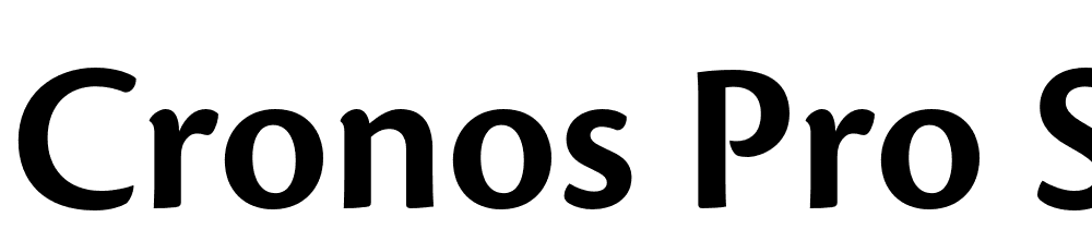 Cronos-Pro-Semibold font family download free