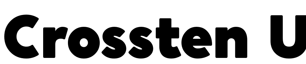 Crossten-Ultra font family download free