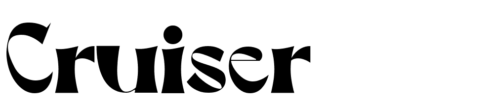 Cruiser font family download free