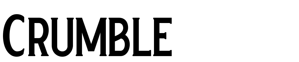 crumble font family download free