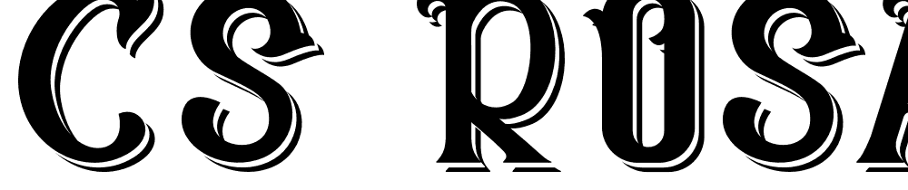 CS-Rosalia-Double font family download free
