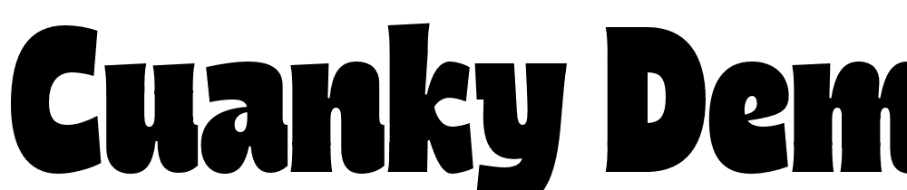 Cuanky-Demo-Regular font family download free