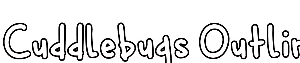 cuddlebugs_outline font family download free