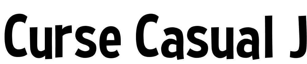 curse_casual_jve font family download free