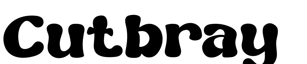 CUTBRAY font family download free