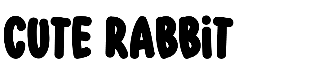 cute_rabbit_2 font family download free