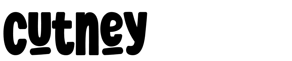 cutney font family download free