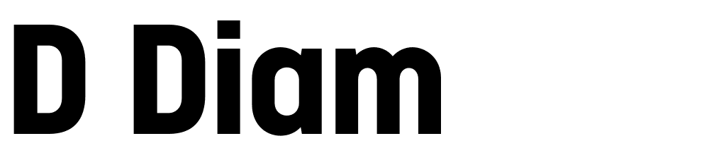 d-diam font family download free