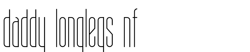 daddy-longlegs-nf font family download free