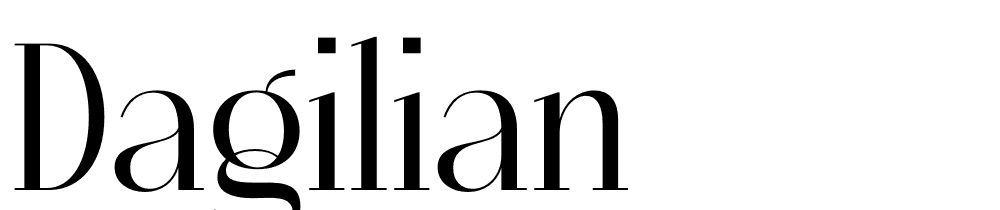 dagilian font family download free