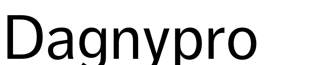 DagnyPro font family download free